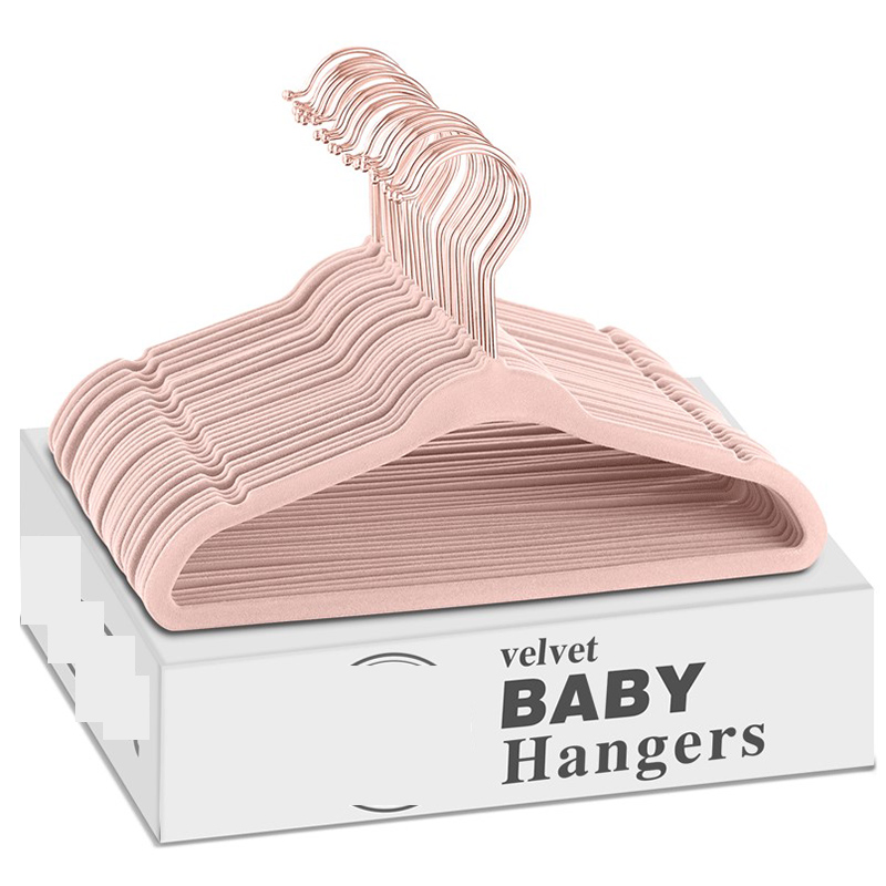 Baby Clothing Rack - Kadife giysi askıları 10 adet 30/35/38cm