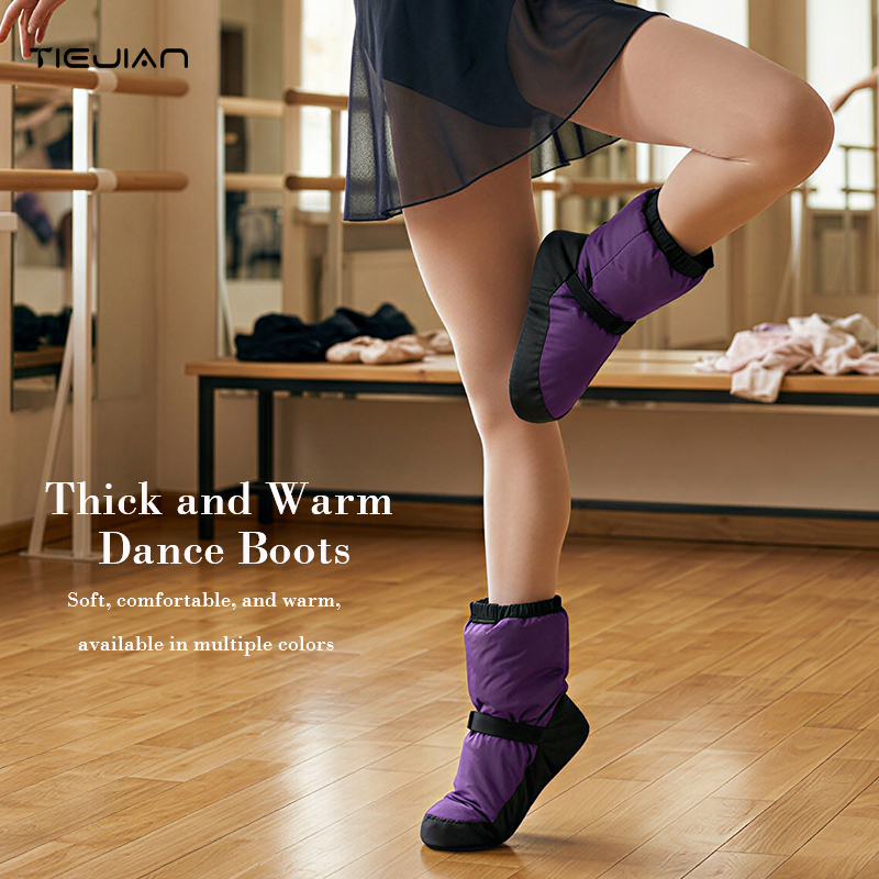 Soft Sole Booties - Bale Sıcak Botları, Kadın Yumuşak Tabanlı
