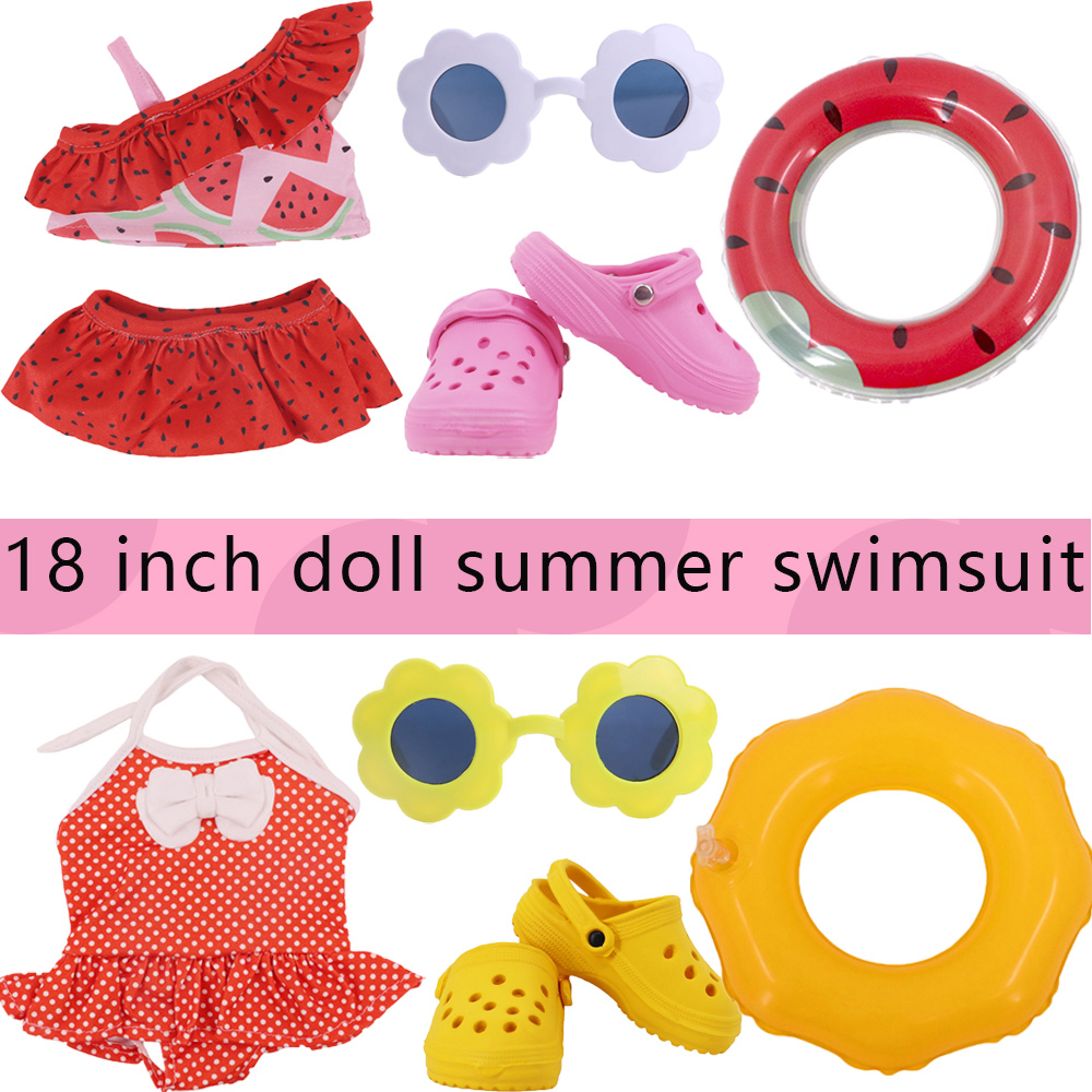 Baby Clothing Unisex - Baş Çiçekli Mayo Balık Pulu Stili