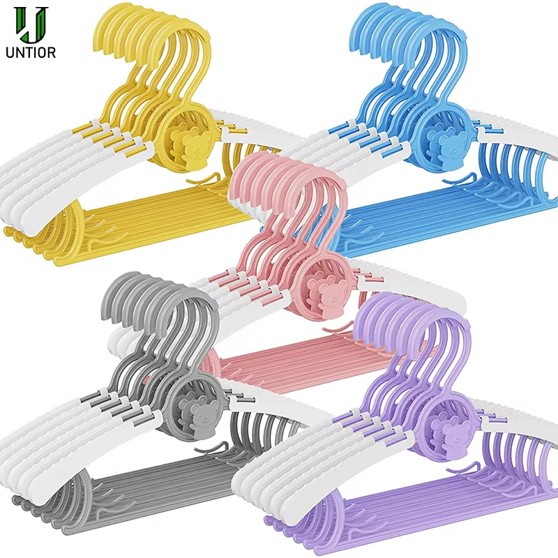 Baby Clothing Rack - 10 paket kaymaz bebek elbise askısı
