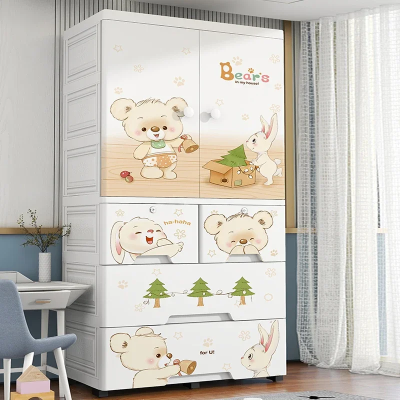 Baby Clothing Cupboard - Bebek Gardırop Çocuk Saklama Dolabı Ekstra