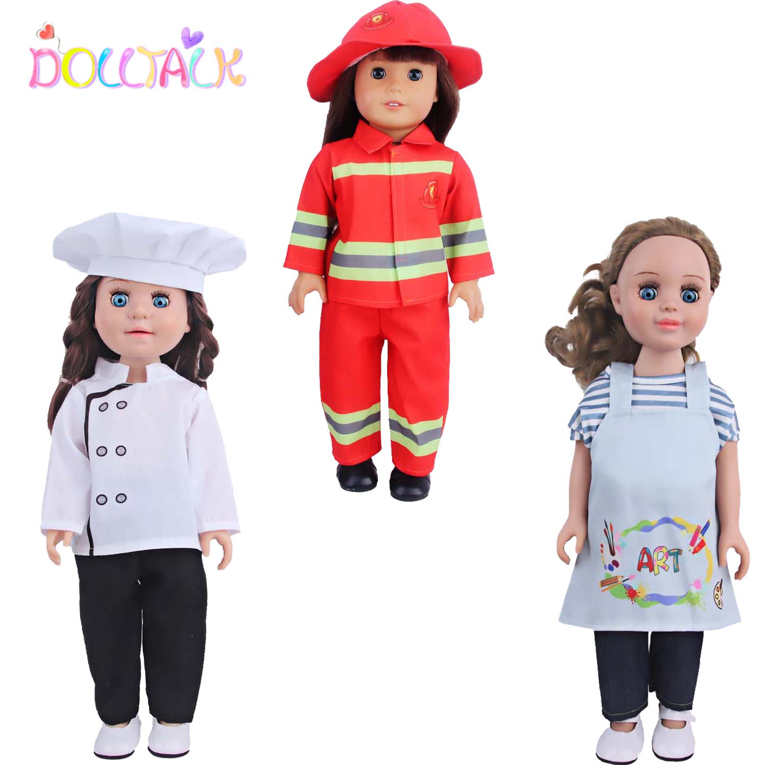 Baby Clothing Next - Rol yapma Amerikan 18 Inç Kız