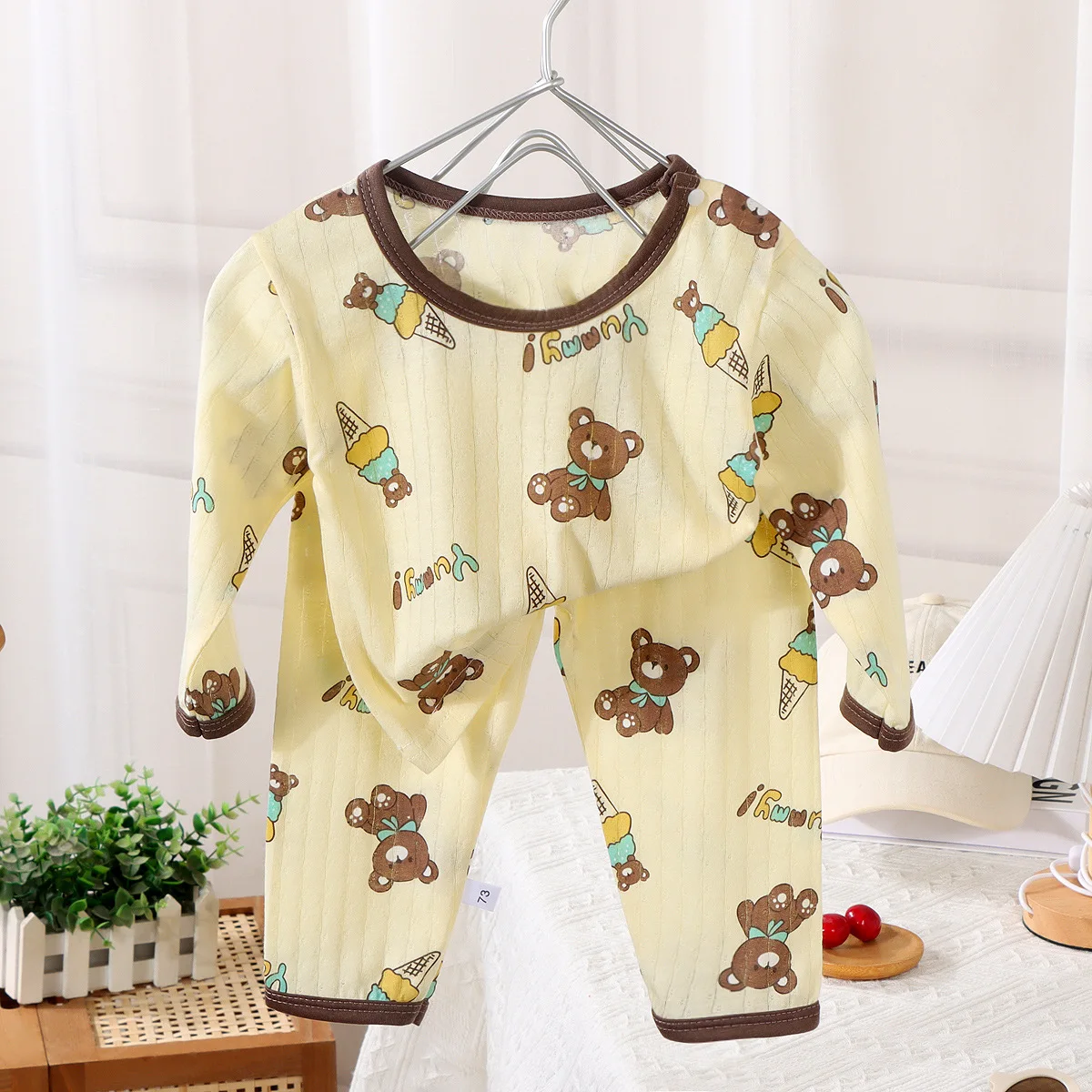 2024 Yeni Bebek Pamuk Ev Giysi - Baby Clothing Dividers incelemesi ve fiyatı