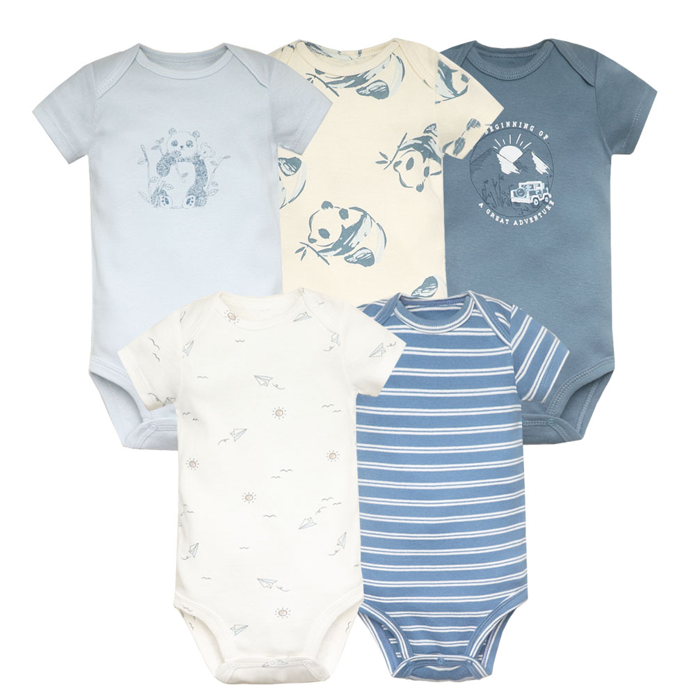 5 adet/grup Bebek Bodysuit Mod - Baby Clothing Next incelemesi ve fiyatı