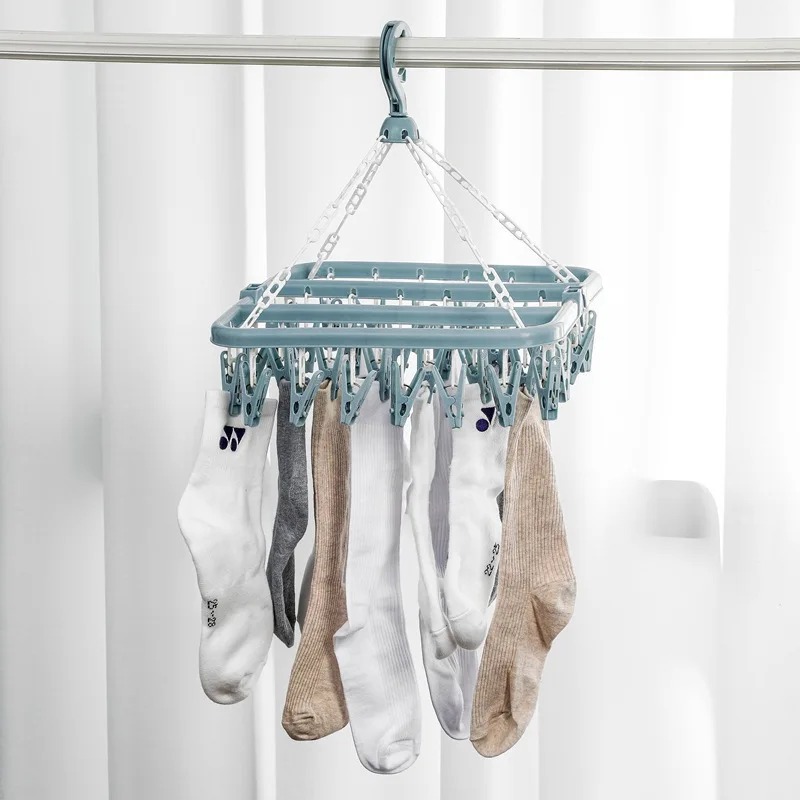 32 Klipsli Elbise Kurutma Askı - Baby Clothing Rack incelemesi ve fiyatı