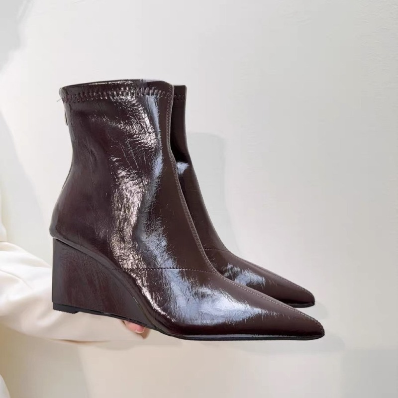 Kama Topuklu Patik Moda Sivri  - Soft Sole Booties incelemesi ve fiyatı
