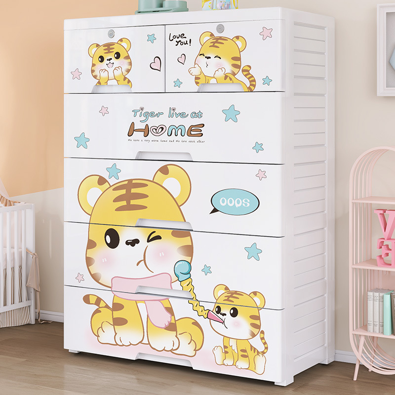 Kalınlaşmış plastik beş kovalı - Baby Clothing Cupboard incelemesi ve fiyatı