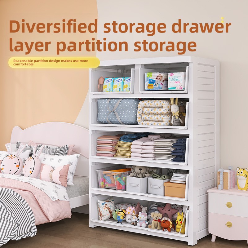 Kalınlaşmış plastik beş kovalı - Baby Clothing Cupboard incelemesi ve fiyatı