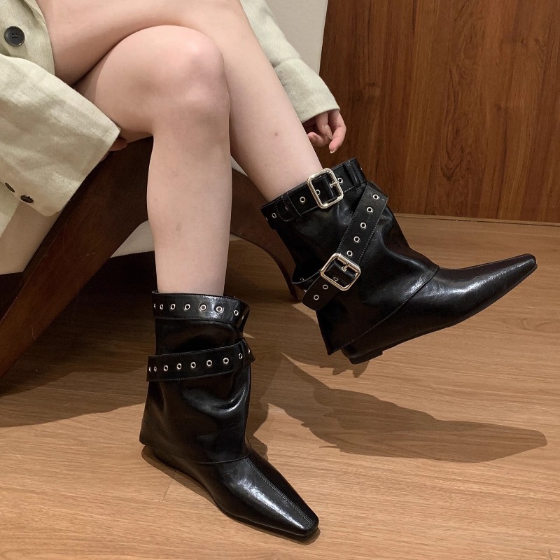 Kemer Tokalı Kısa Topuklu Botl - Soft Sole Booties incelemesi ve fiyatı